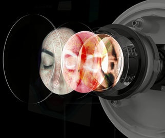 Dimensione facciale dell'analizzatore L400*H540*W340mm dell'analizzatore della pelle PL di spettro UV di RGB