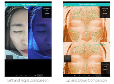 Per il CE bianco FDA del dottore Professional Skin Analysis Facial dell'analizzatore 3D del fronte dell'analizzatore dello specchio dell'analizzatore magico cosmetico della pelle