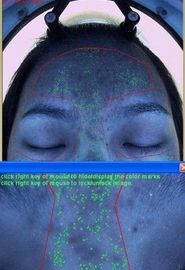 Macchina dell'analizzatore della pelle dell'umidità di RGB, analisi dell'umidità con la funzione 3D