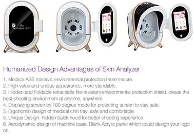 Analizzatore facciale portatile della pelle dell'analizzatore automatico della pelle 3D con il peso di Ipad 8KG